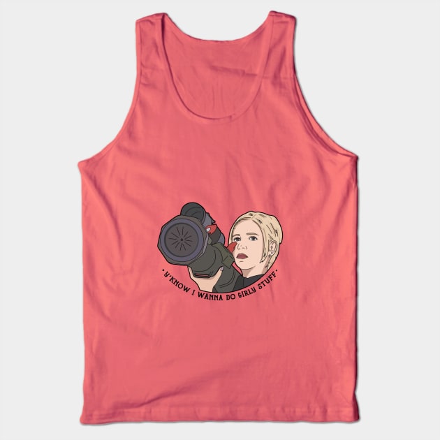 Buffy Summers Girly Stuff Tank Top by likeapeach